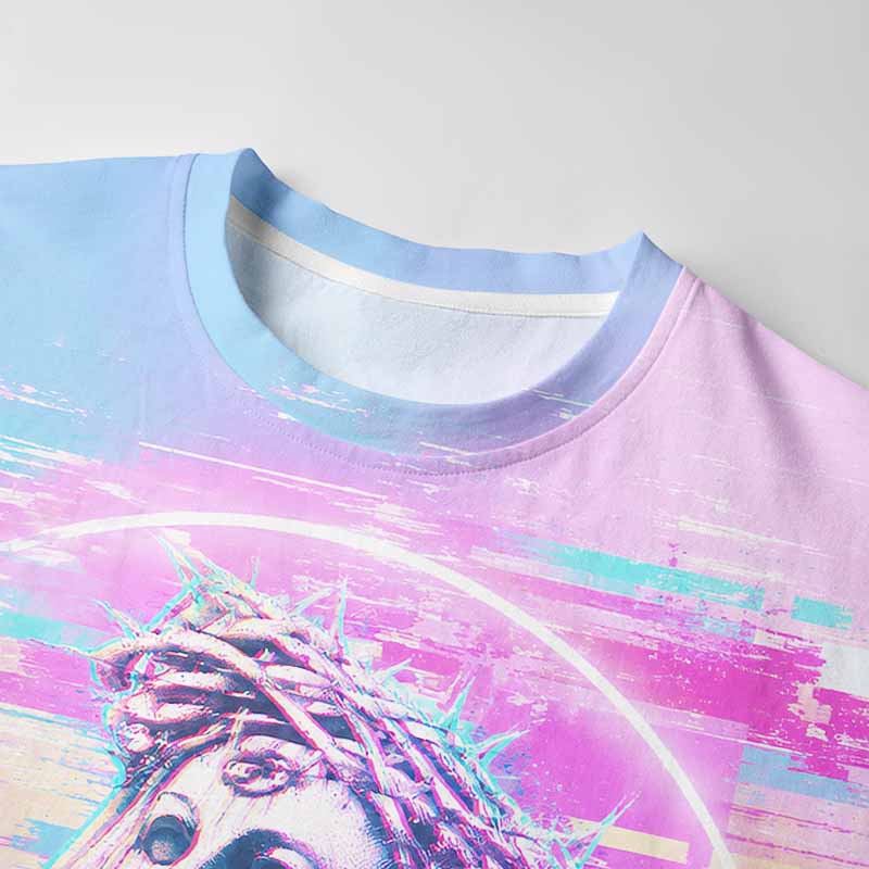 Soulisfree Overstimulated Madonna Long Sleeve Cotton Tee