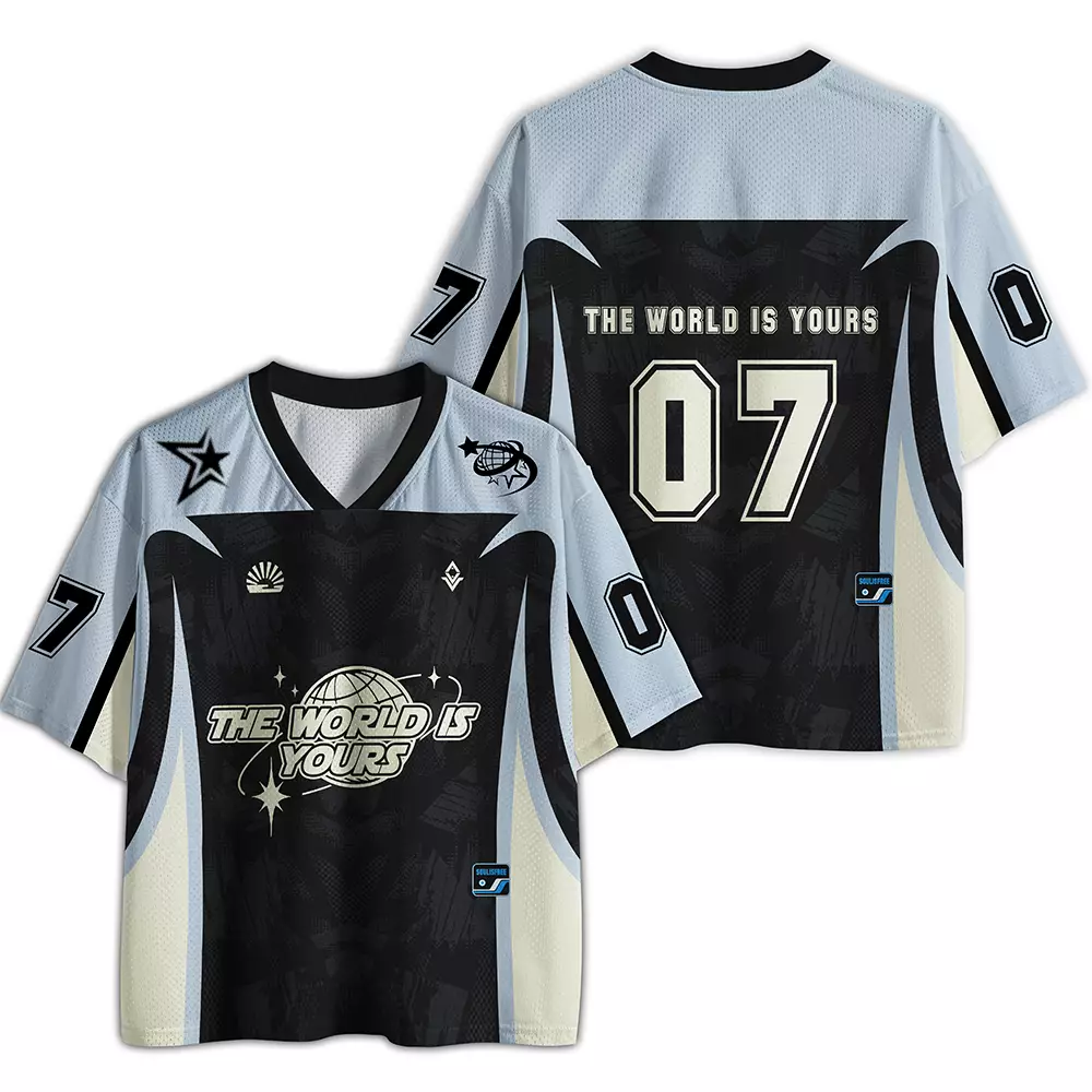 Personalized The World Is Yours Mesh Jersey