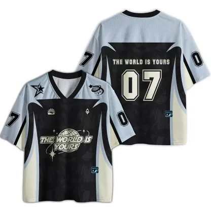 Personalized The World Is Yours Mesh Jersey