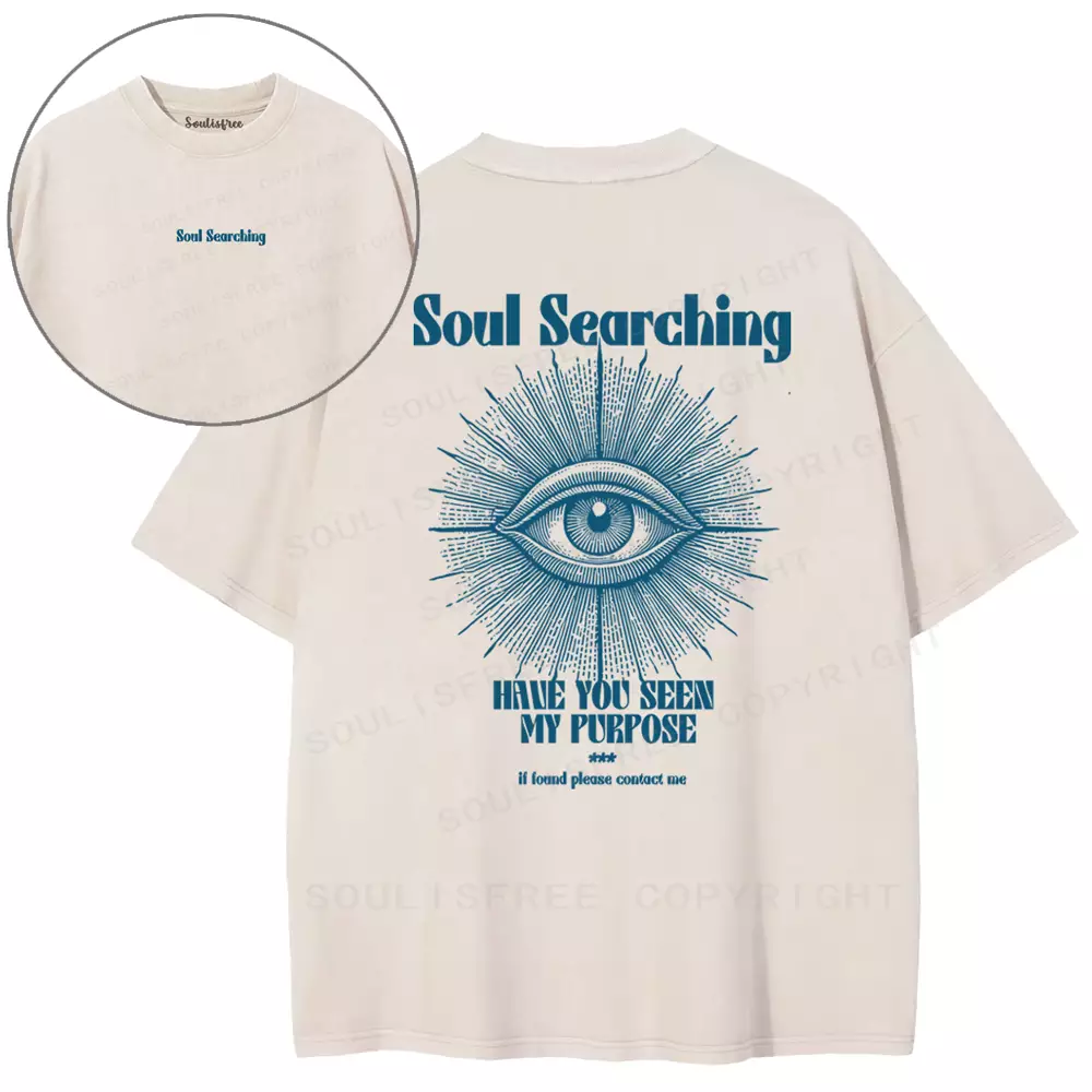 SOUL SEARCHING 1 Washed T-shirt