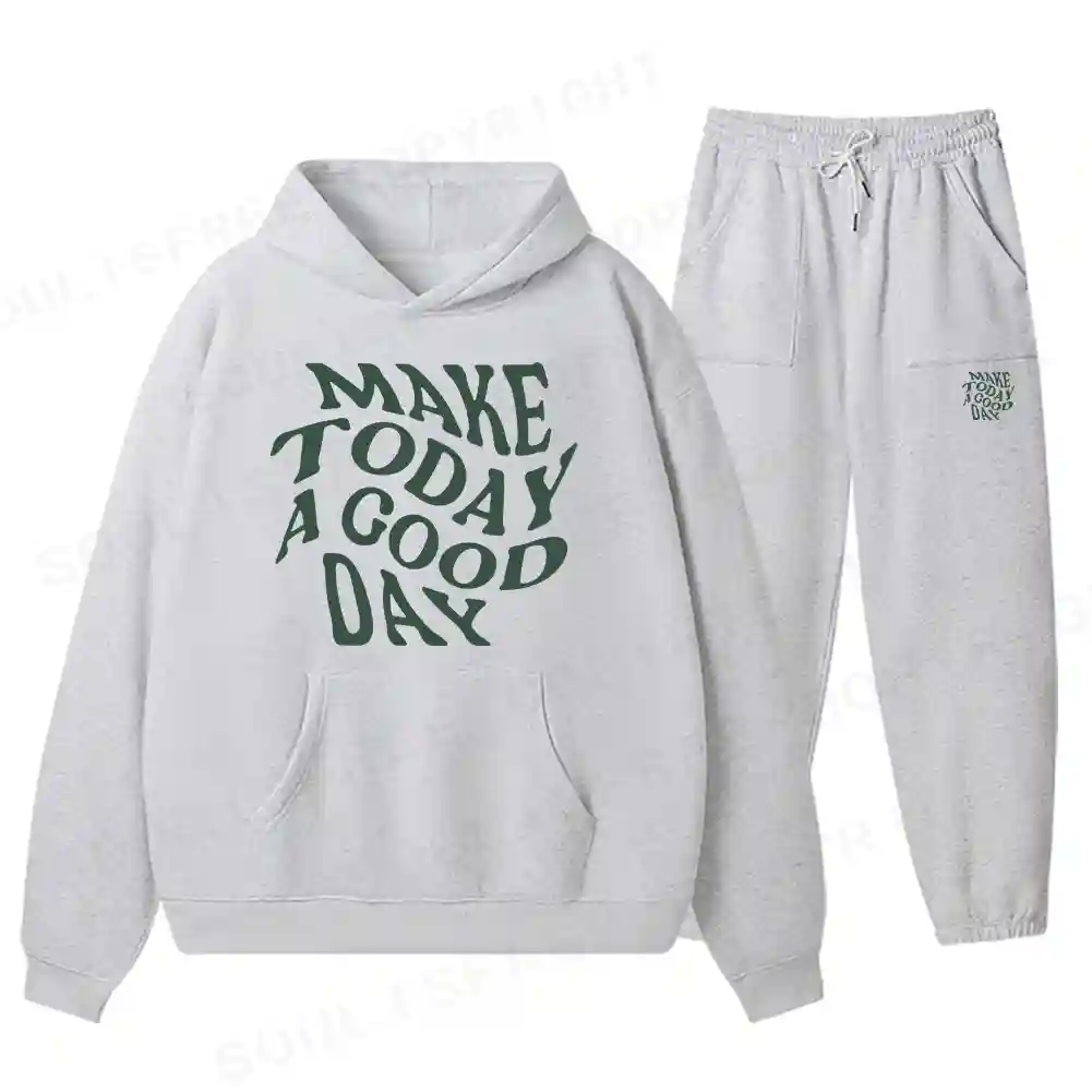 The Good Day Project Fleece Hoodie Set