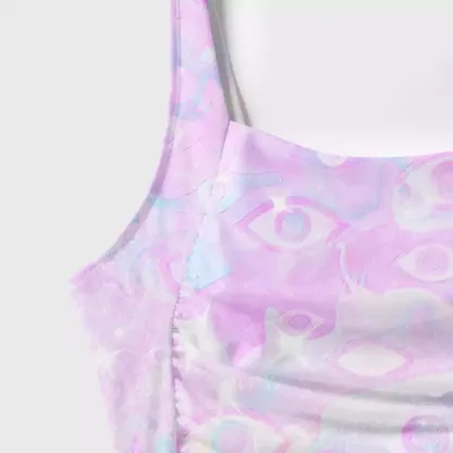 Soulisfree Aura Gradient Third Eye One‑Piece Swimsuit