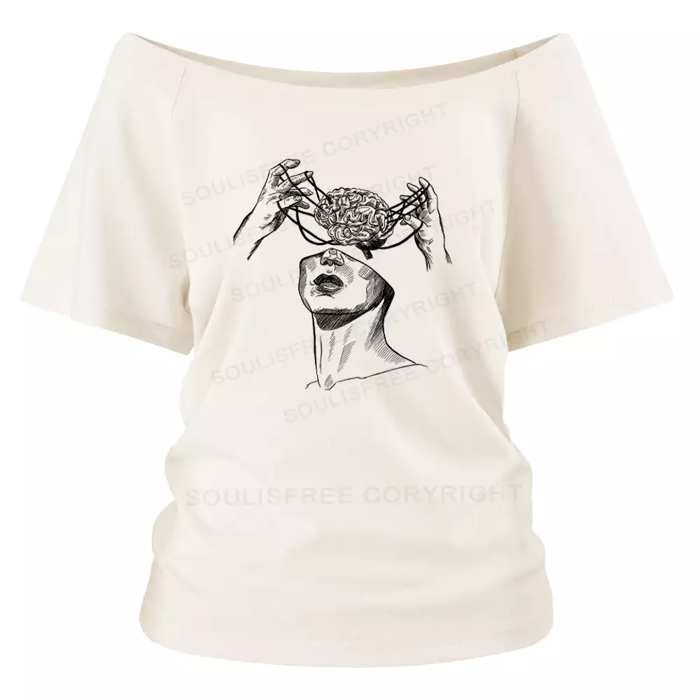 Rewired Mind Off Shoulder Top
