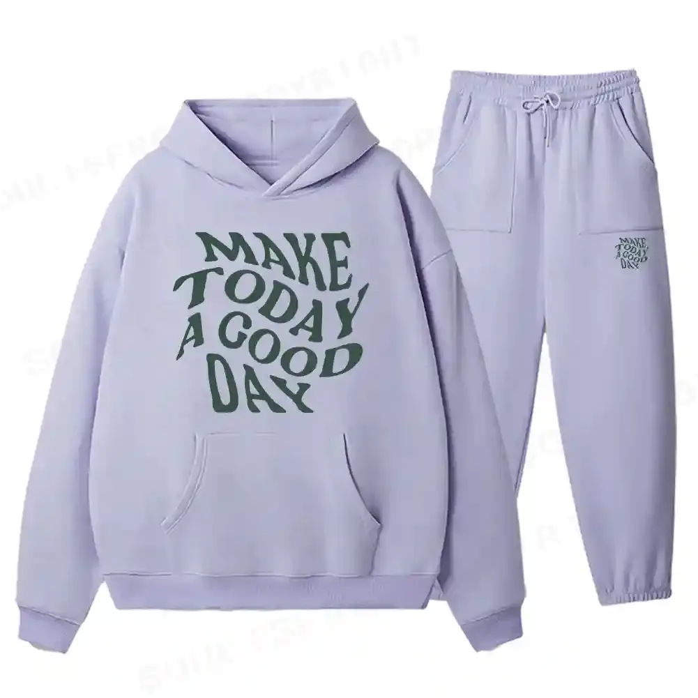 The Good Day Project Fleece Hoodie Set