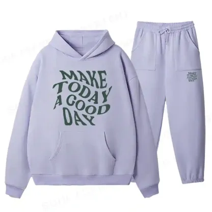 The Good Day Project Fleece Hoodie Set