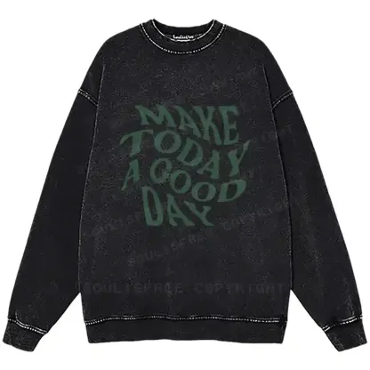 The Good Day Project Washed Sweatshirts