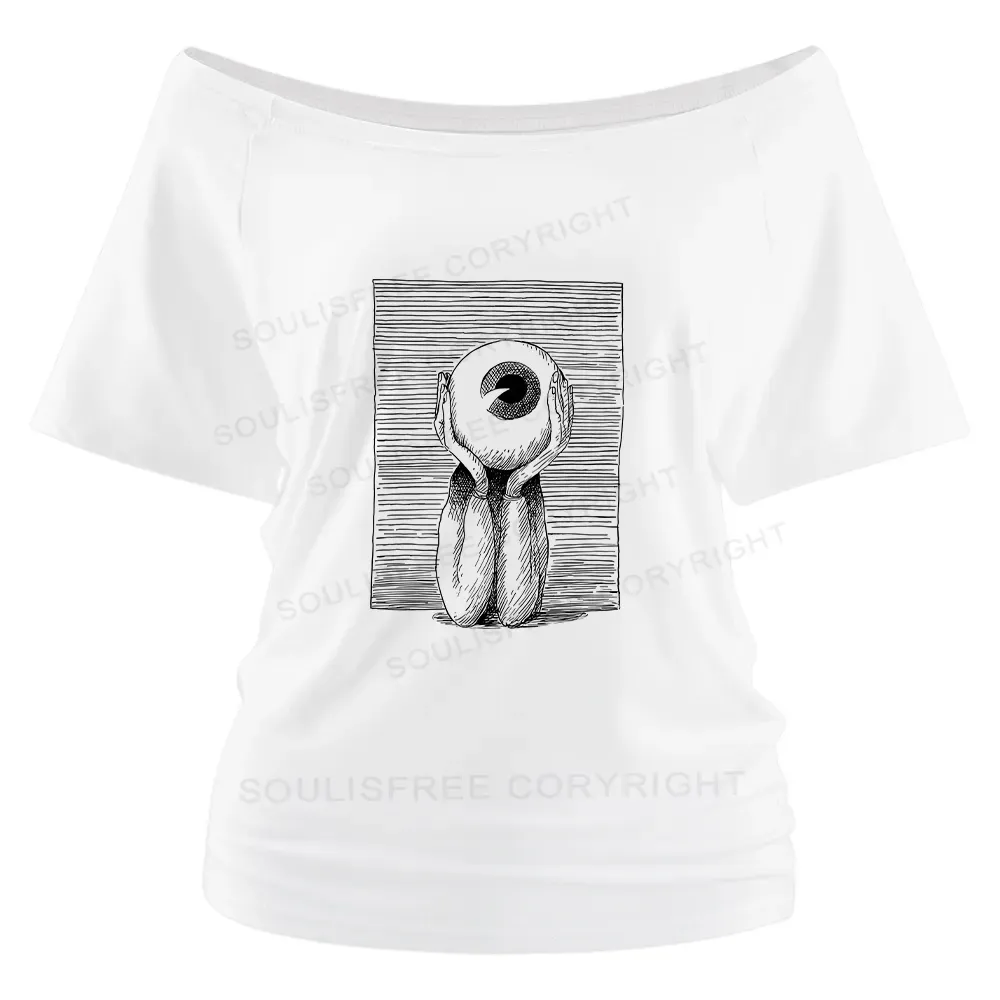 The Eye of the Beholder Off Shoulder Top