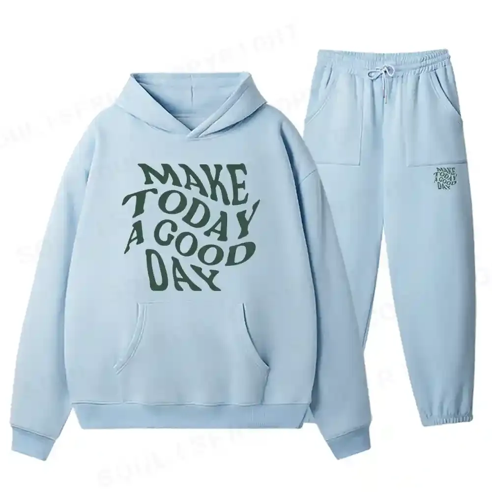 The Good Day Project Fleece Hoodie Set