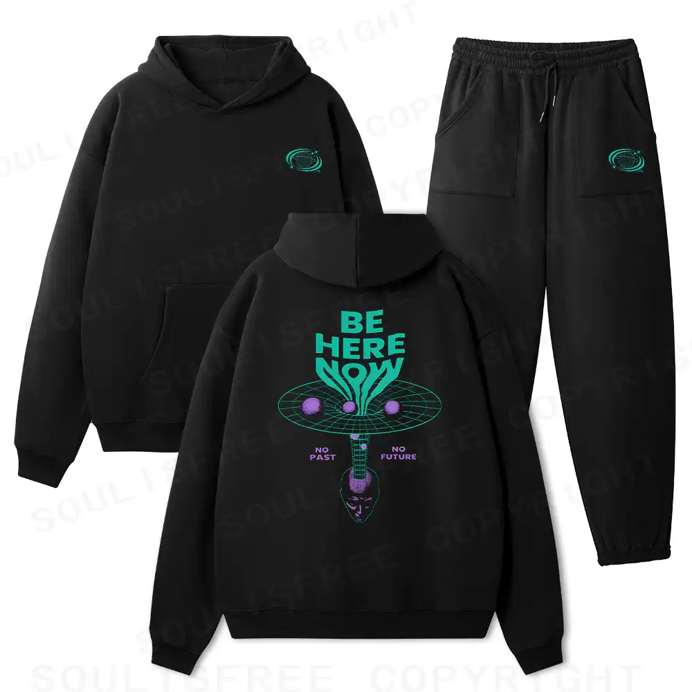 Here Now Fleece Hoodie Set