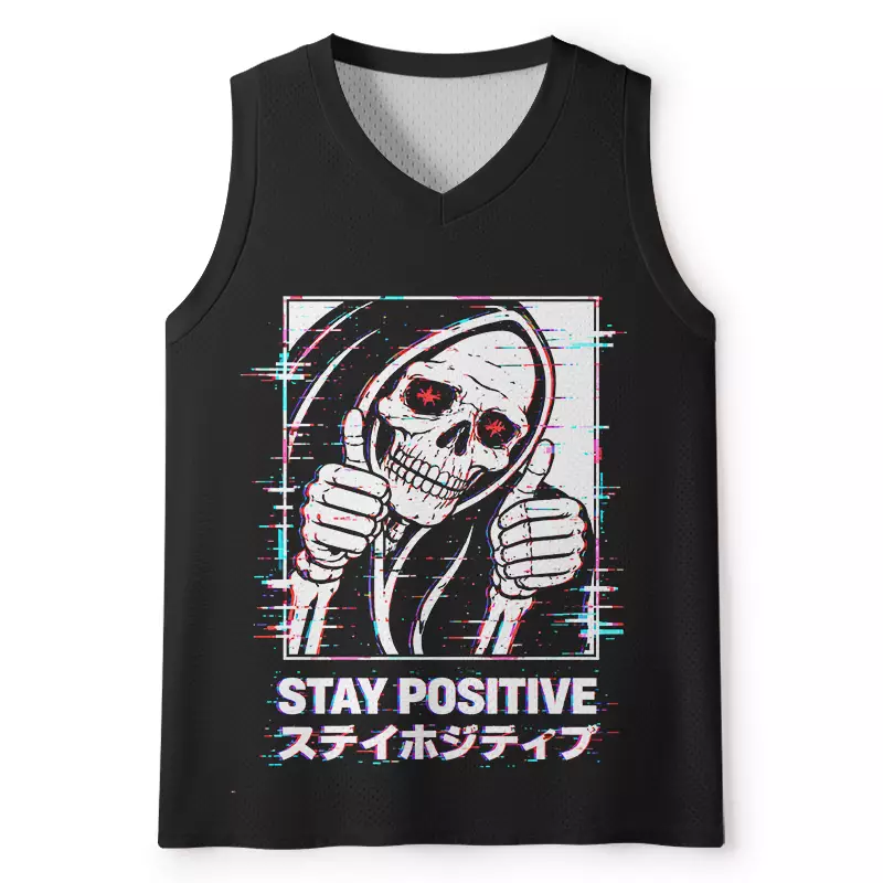 Soulisfree STAY POSITIVE  Mesh Tank