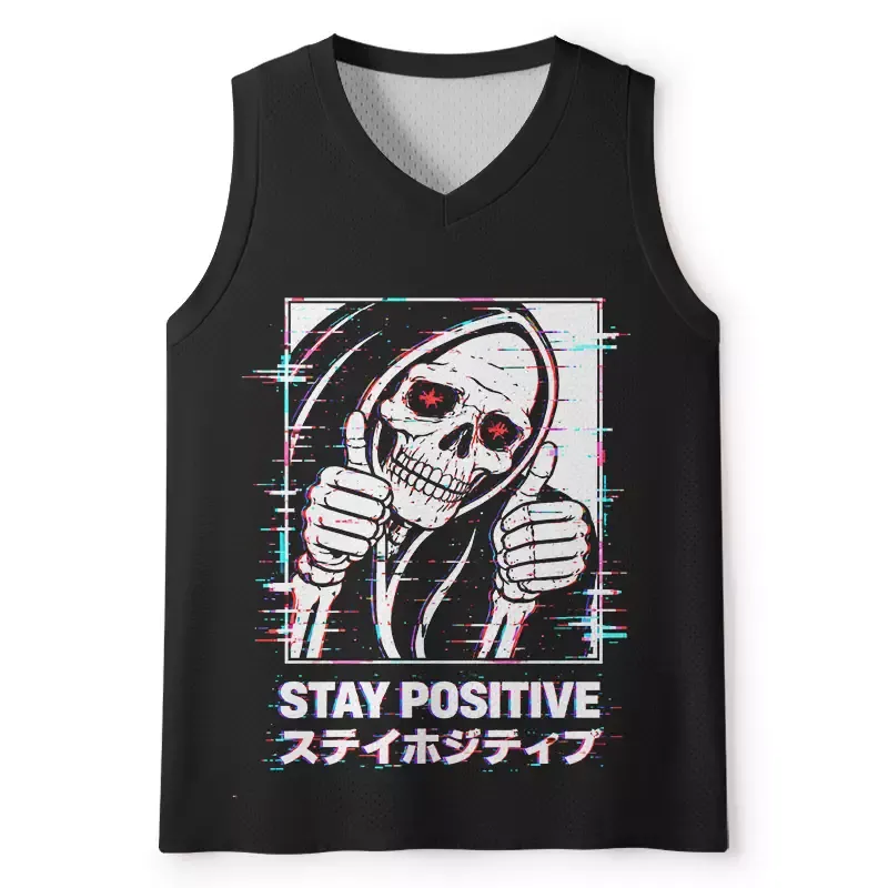 Designed Soulisfree STAY POSITIVE Mesh Tank
