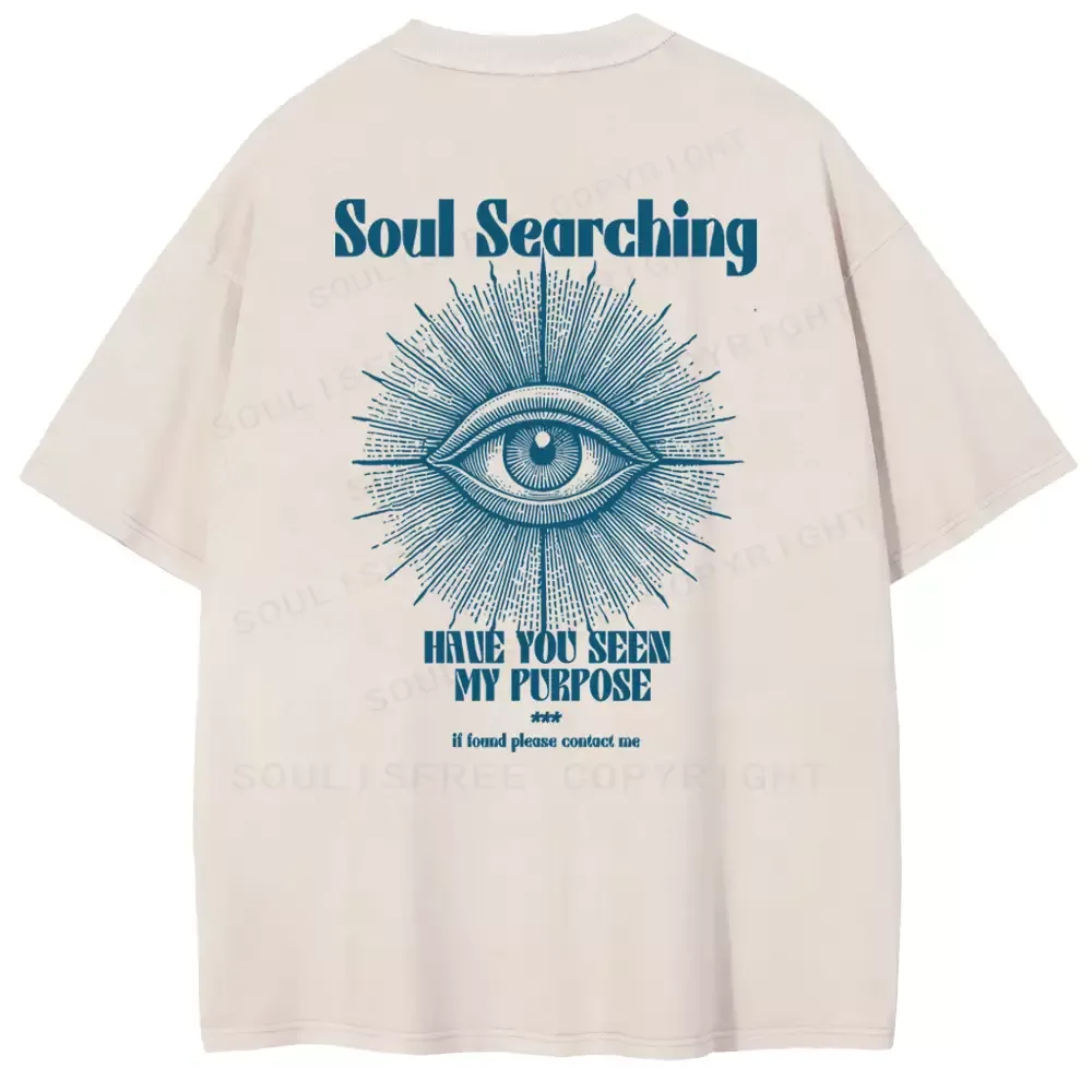 SOUL SEARCHING 1 Washed T-shirt