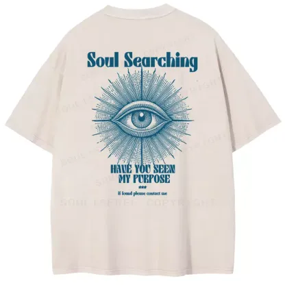 SOUL SEARCHING 1 Washed T-shirt
