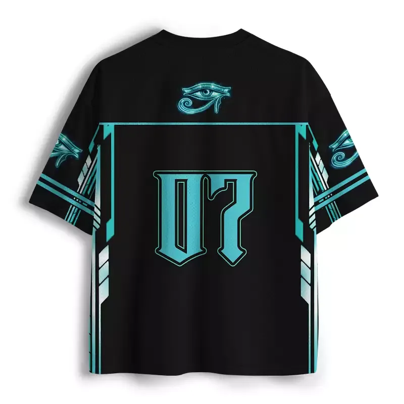 Soulisfree Digital Eye Of Horus Mesh Jersey
