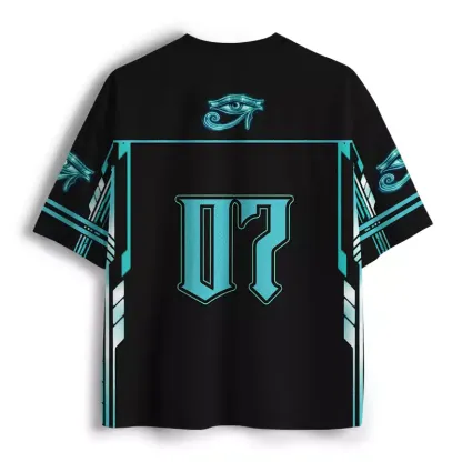 Soulisfree Digital Eye Of Horus Mesh Jersey