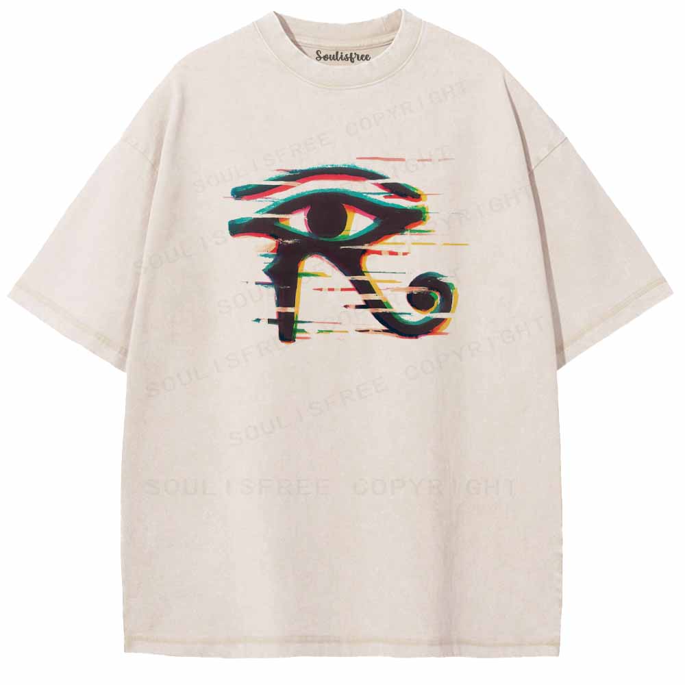 Soulisfree  Eye of Horus Washed Tee