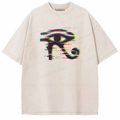 Soulisfree  Eye of Horus Washed Tee