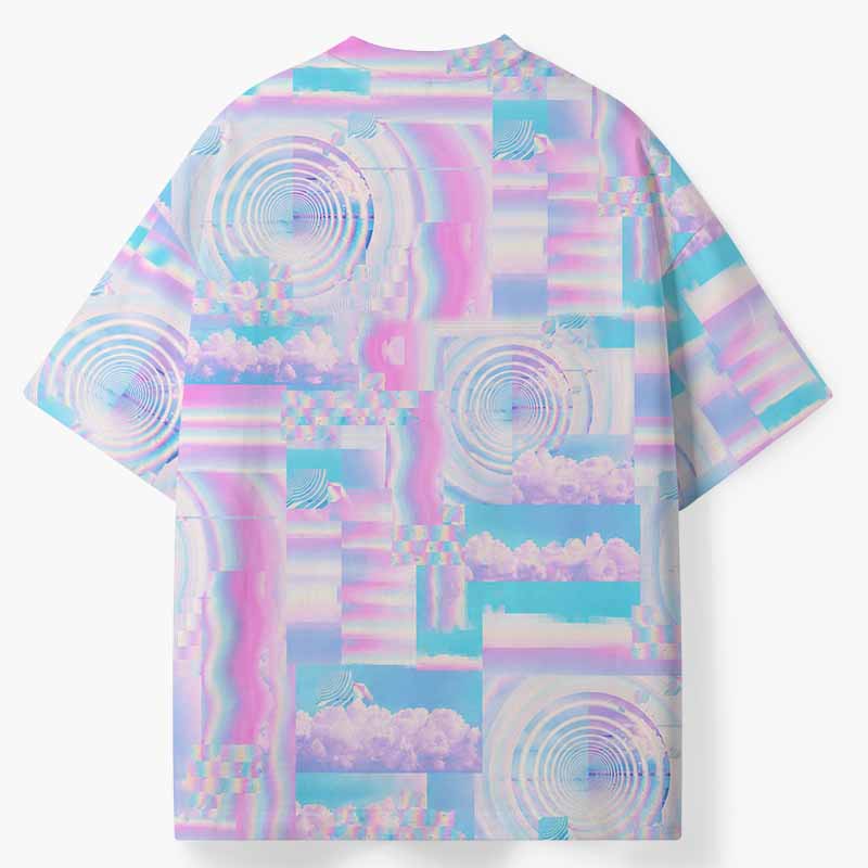 Soulisfree TUNED TO ANOTHER REALITY ECO‑PERF Graphic Tee