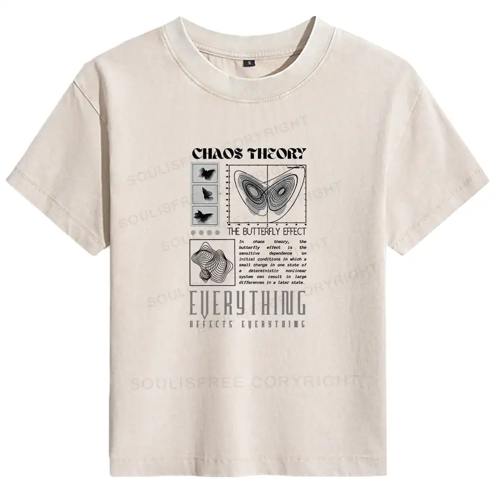 Chao's Beauty Basic Washed T-shirt