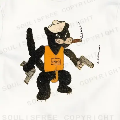 Black Cat Patrol Squadron T-shirt