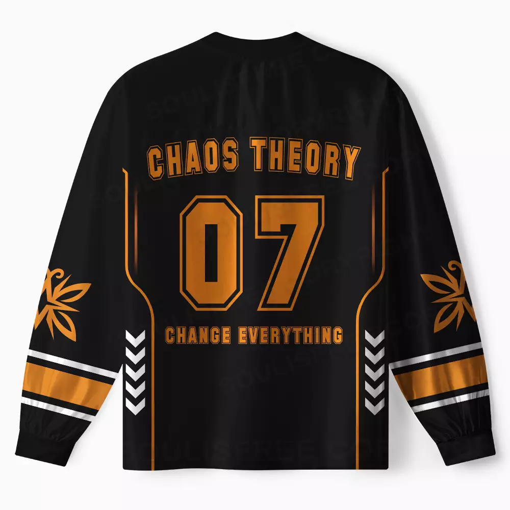 Personalized Chaos Theory 2  Long Sleeve Jersey
