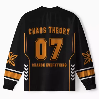 Personalized Chaos Theory 2  Long Sleeve Jersey