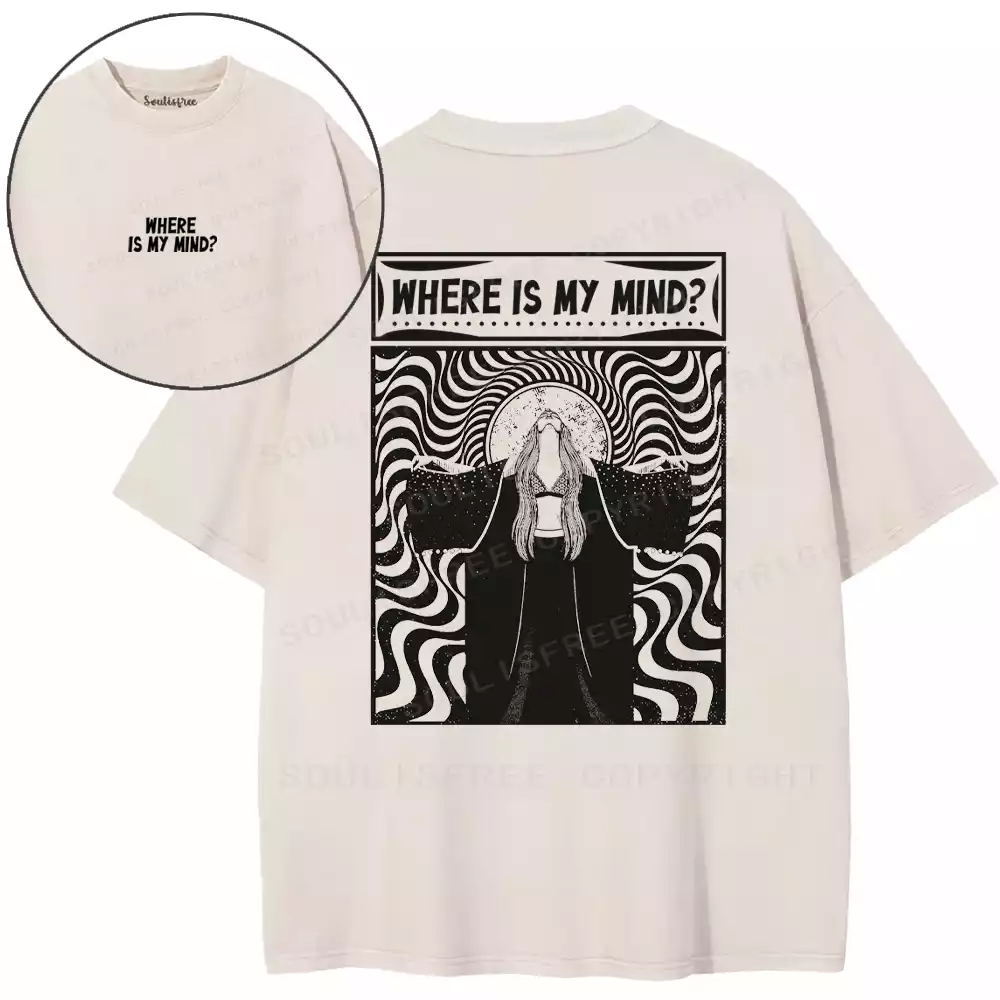 Esoteric Mindscape Siren Washed T-shirt