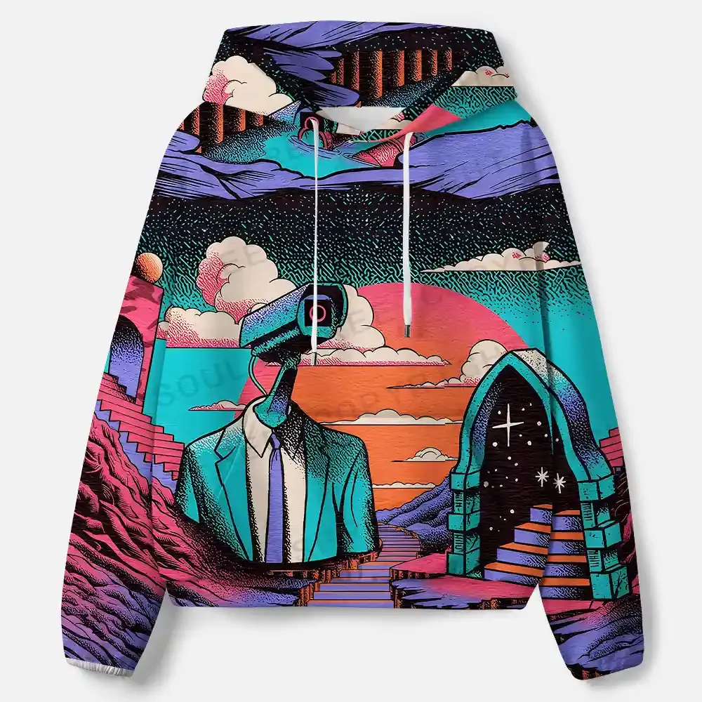 The Watcher in the Twilight All-Over Print Hoodie