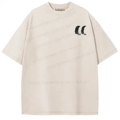 Keep Your Mind Open Washed Space T-shirt