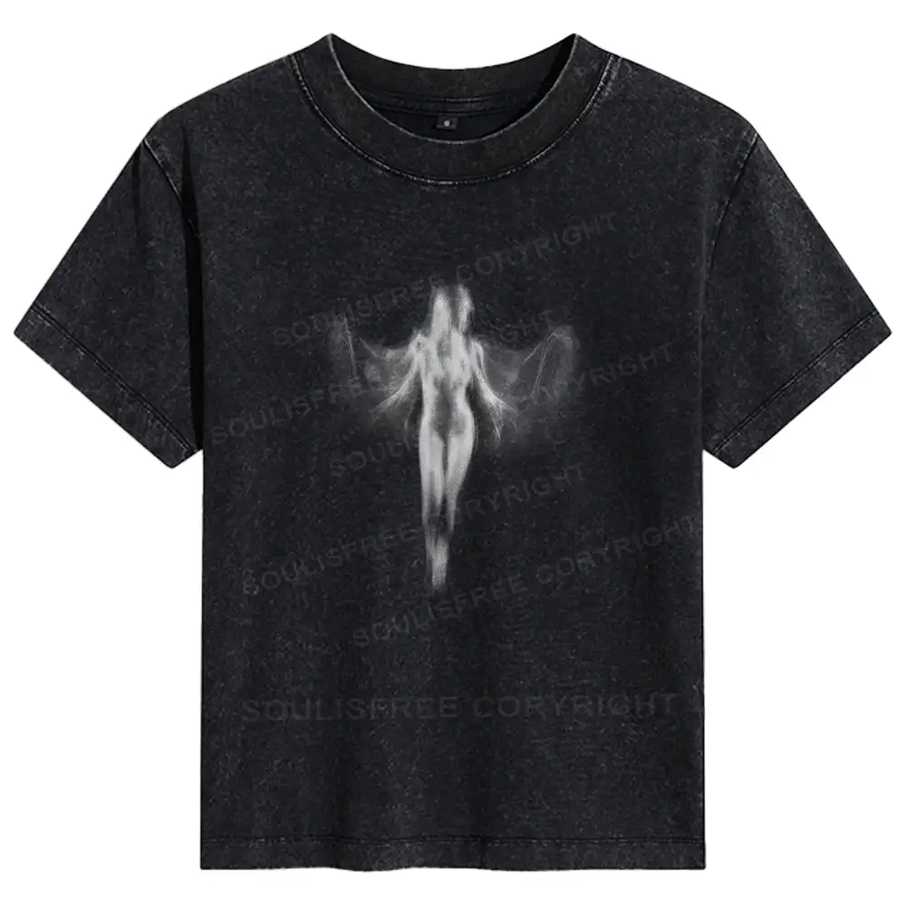 Shadow Series : Woman Ⅸ Basic Washed T-shirt