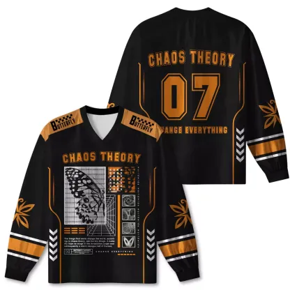 Personalized Chaos Theory 2  Long Sleeve Jersey