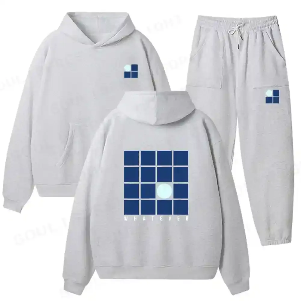 Casual Detachment Fleece Hoodie Set