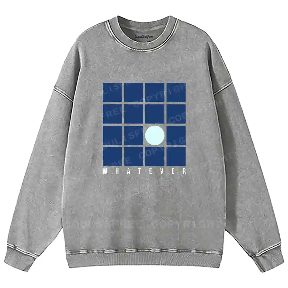 Casual Detachment Washed Sweatshirts