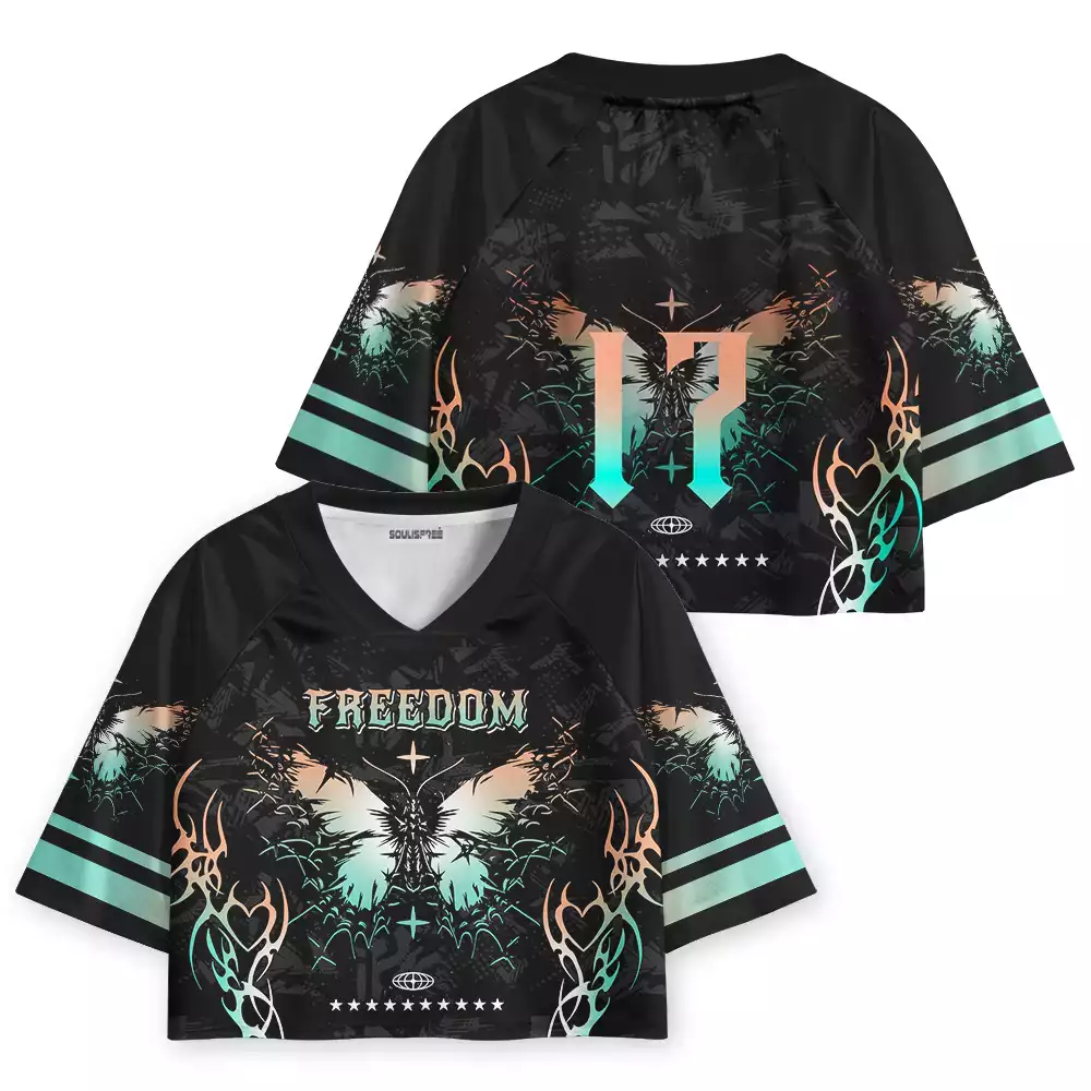 Soulisfree Freedom in Motion Cropped Jersey