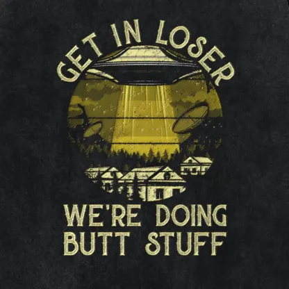 WE ARE DOING BUTT STUFF  Washed T-shirt