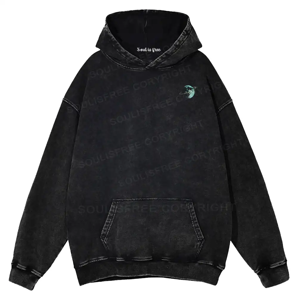 Survival Of The Fittest Washed Hoodie