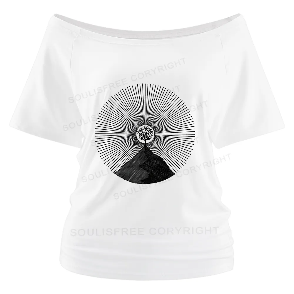 Your Mountain Off Shoulder Top