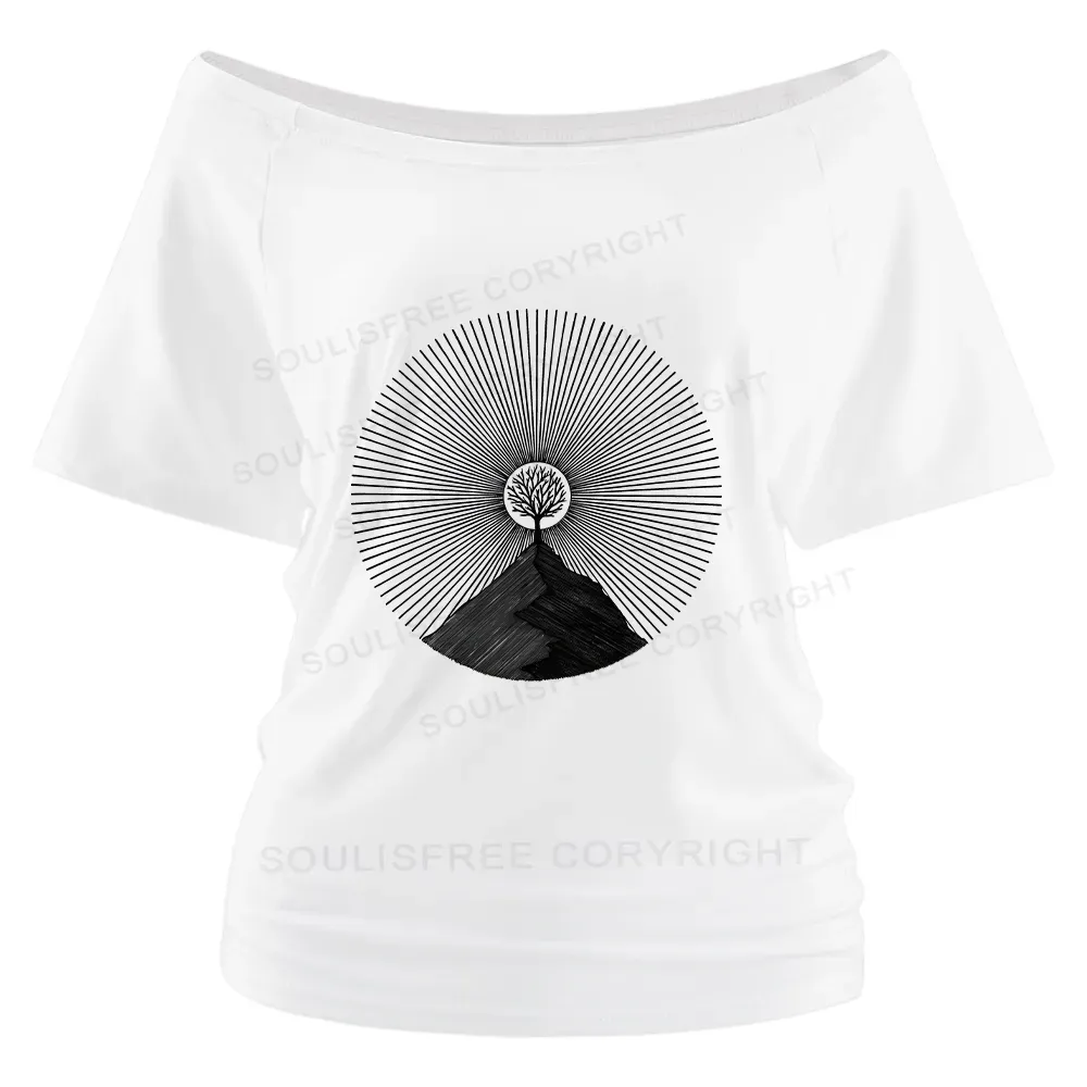 Your Mountain Off Shoulder Top