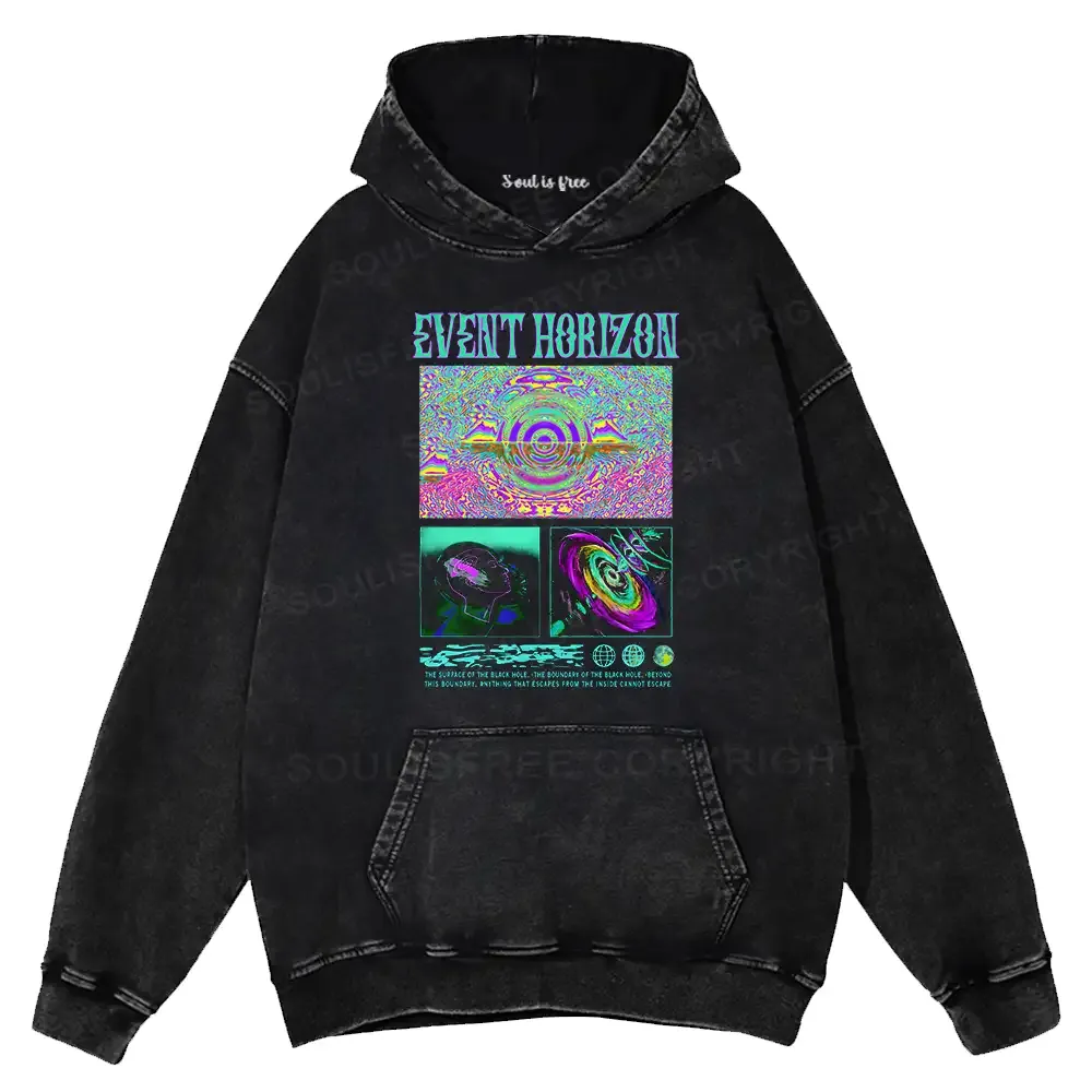 Designed Evolution Horizon Washed Hoodie