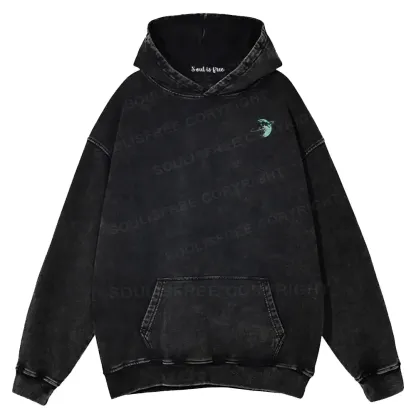 Survival Of The Fittest Washed Hoodie