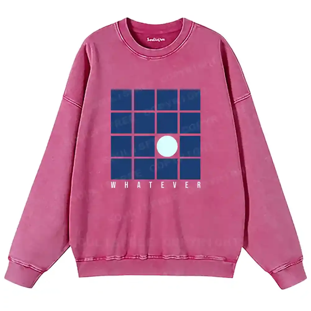 Casual Detachment Washed Sweatshirts