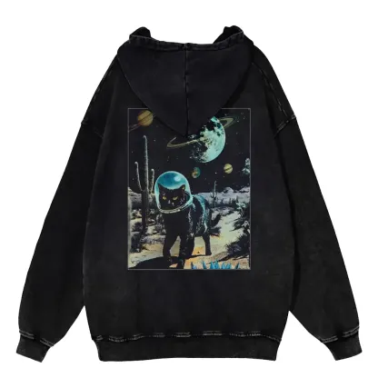 Survival Of The Fittest Washed Hoodie
