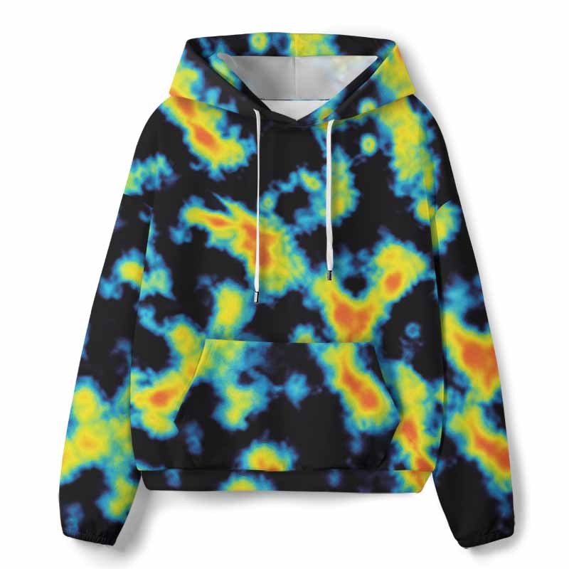 Soulisfree Thermal Heatmap All-Over Print Hoodie