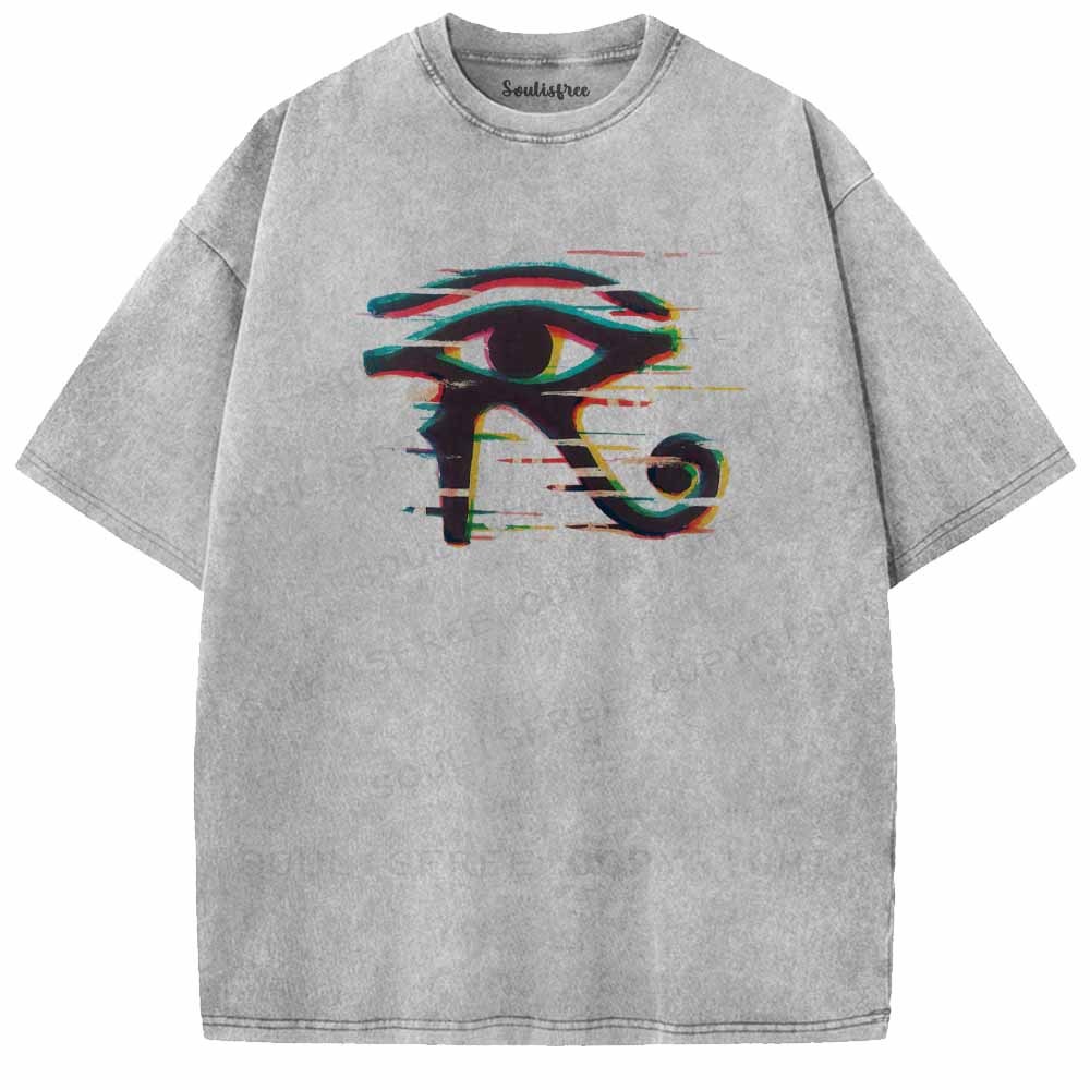 Soulisfree  Eye of Horus Washed Tee