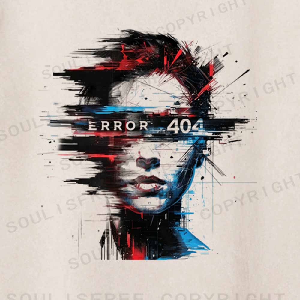 Soulisfree Error 404 Washed Tee
