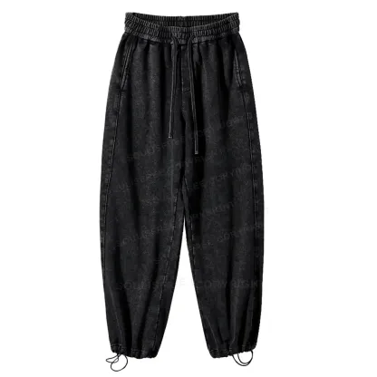 Here Now Washed Baggy Sweatpants