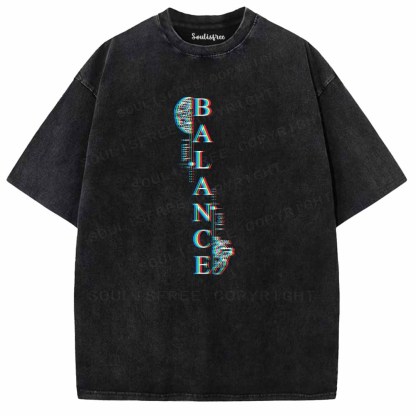 Soulisfree BALANCE  Washed Tee