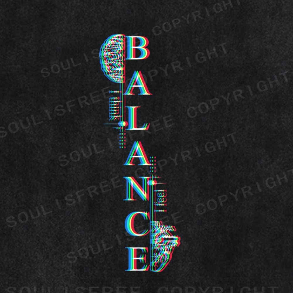 Soulisfree BALANCE  Washed Tee