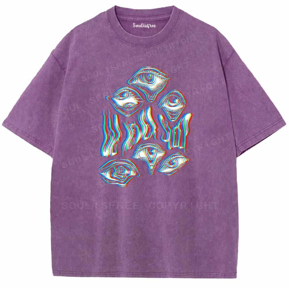 Soulisfree WE NEVER SLEEP Washed Tee