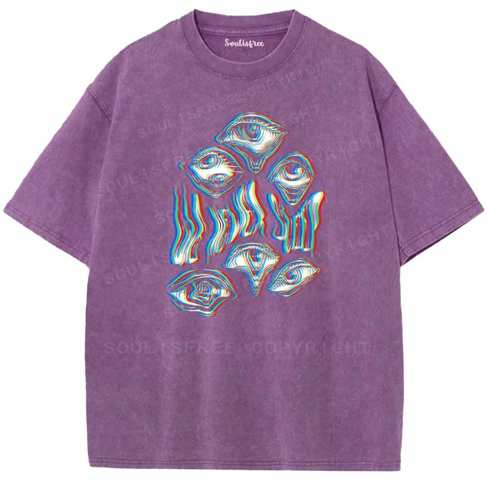 Soulisfree WE NEVER SLEEP Washed Tee